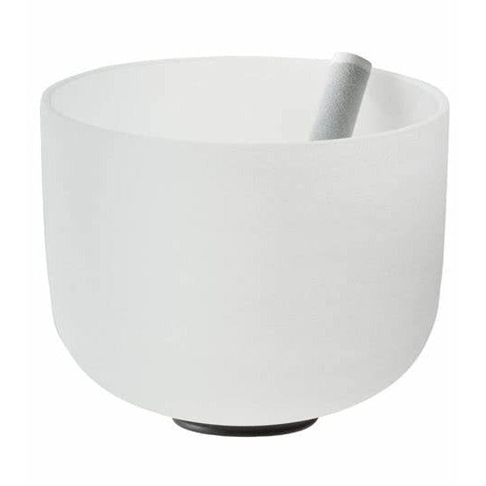Clear Frosted Quartz Singing Bowl