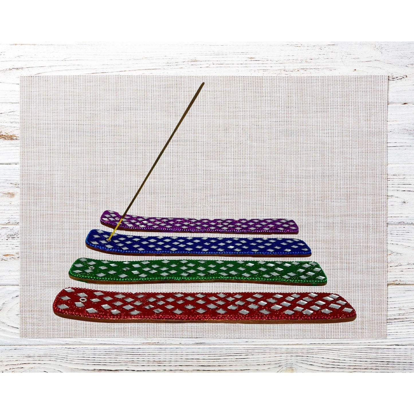 Jaipuri Handicraft Incense Stick Holder - Handmade - * Incense Not Included *