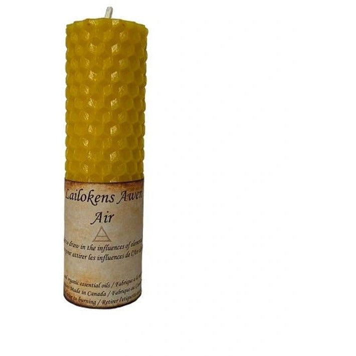 Lailokens Awen Air Beeswax Candle