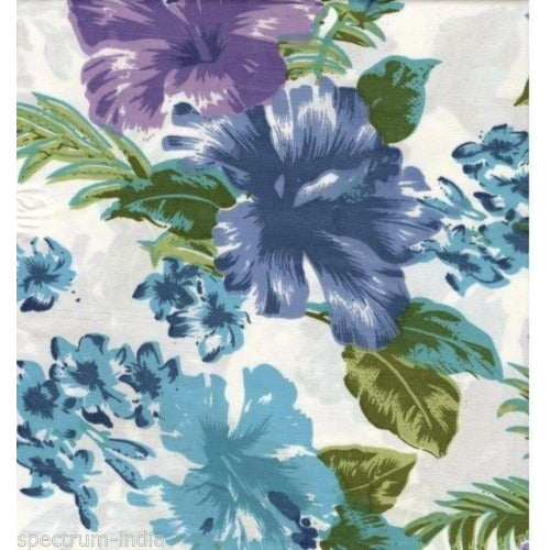 Floral Pants - Blue Floral