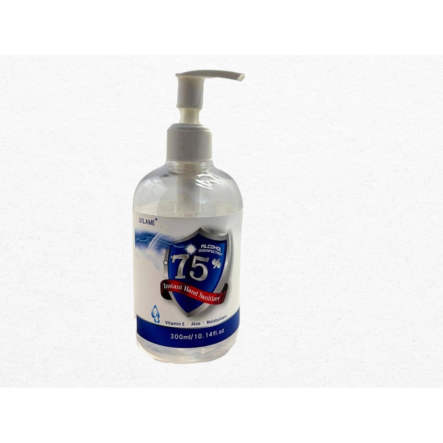 75% Instant Alcohol Hand Sanitizing Gel - 100ml/3.38 fl oz or 300ml/10.14 fl oz.