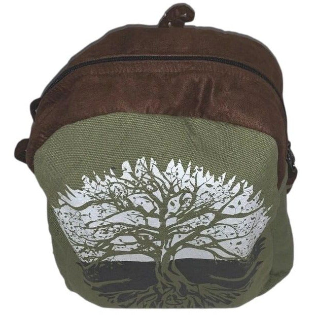 Yak & Yeti Tree of Life with Mirrored Roots Mini-Backpack