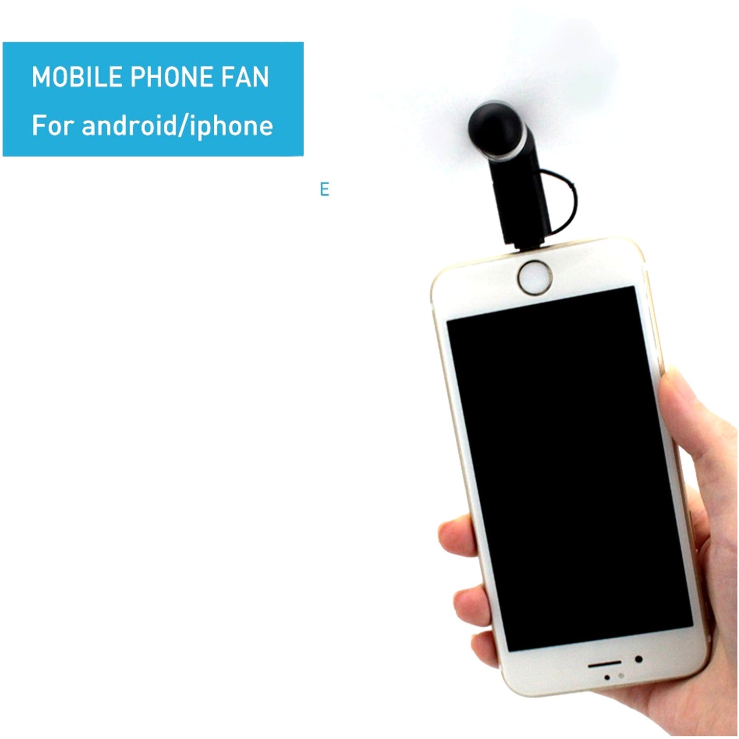 Mini Mobile Phone Fan | Apple & Android