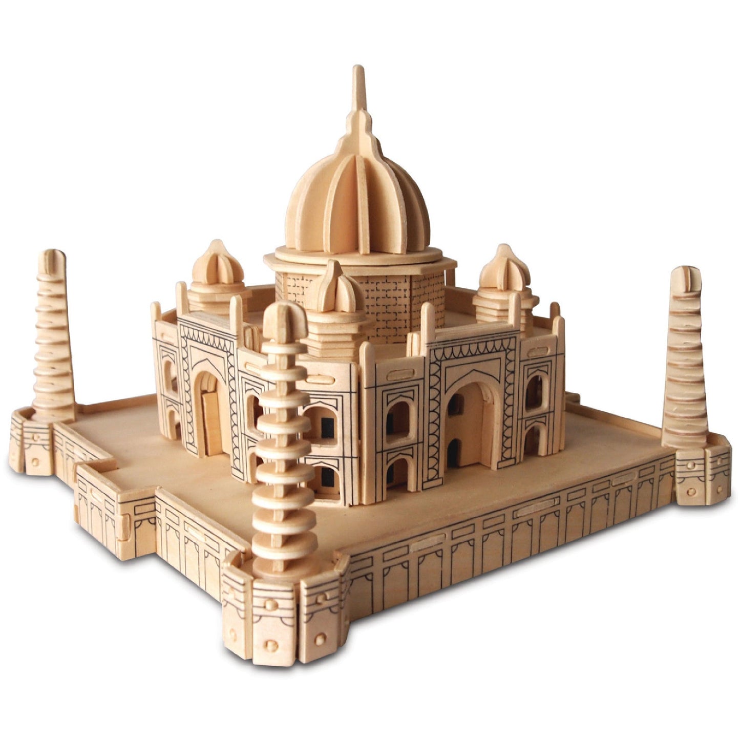 Wooden Taj Mahal 3D Puzzle