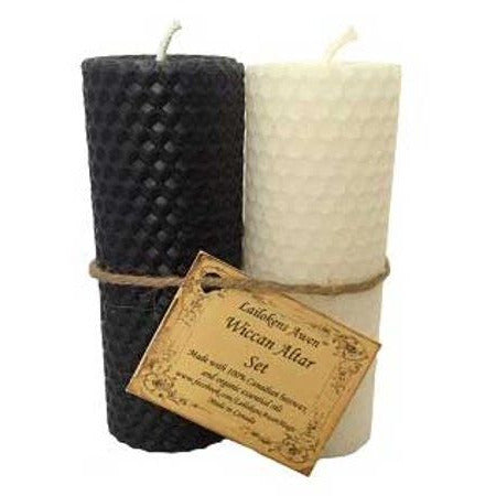 Lailokens Awen Wiccan Altar Candle Set