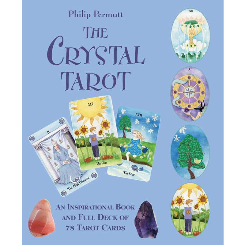 The Crystal Tarot: An inspirational book and full deck of 78 tarot cards